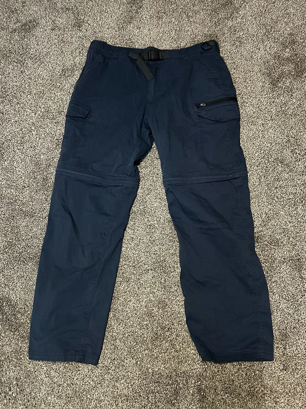 Belted BC Clothing Lightweight Stretch Convertible Adventure Pants Size XL X 32